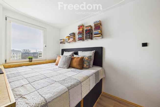 Komfortowe 60 m² z dużym balkonem.