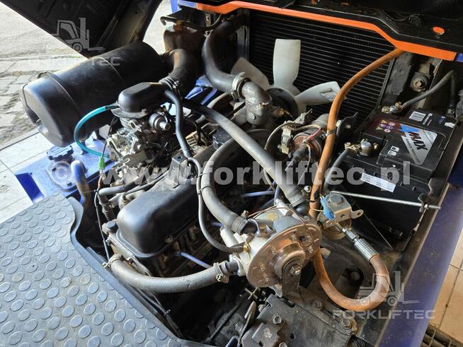 Wózek Widłowy TOYOTA 5FG15 Triplex 5500 mm, TOYOTA 5FGF15