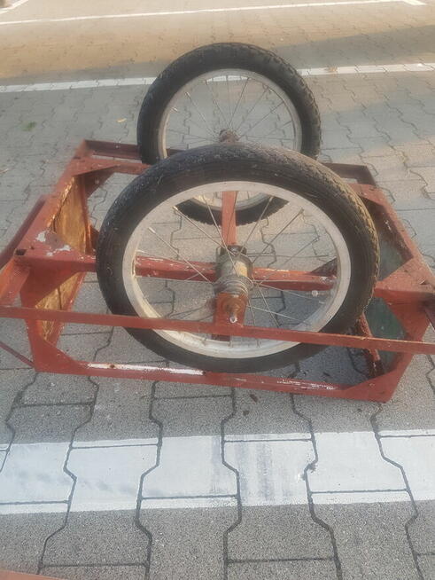 Wózek transportowy, ogrodowy- do renowacji