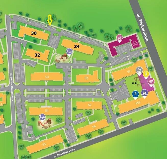 Miejsce Parkingowe Postojowe Słoneczna Morena - Hausbrandta
