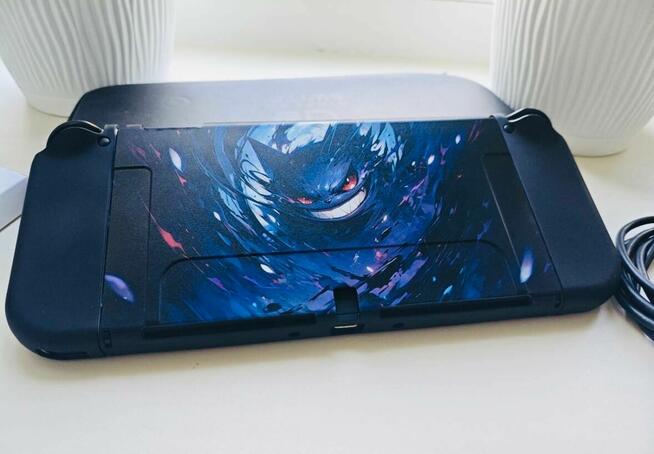 Nintendo Switch + Pad Hori Gengar + Pokrowiec + Dodatkowe Ga
