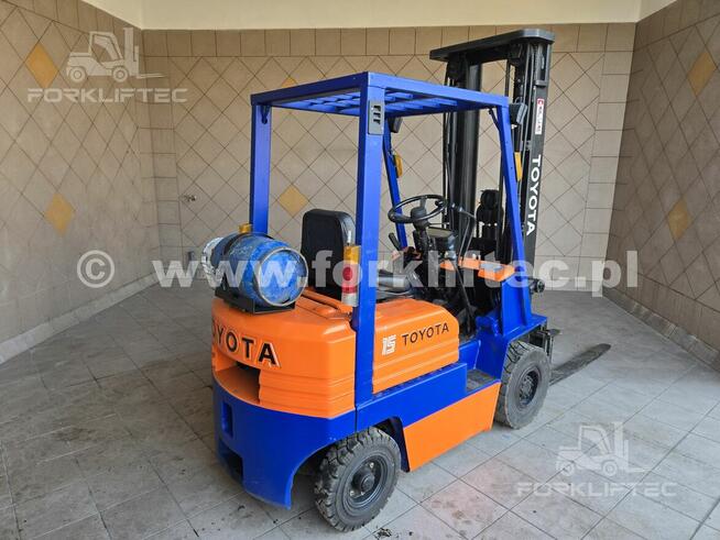 Wózek Widłowy TOYOTA 5FG15 Triplex 5500 mm, TOYOTA 5FGF15