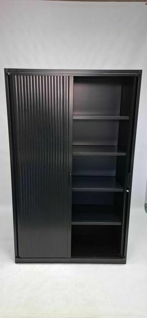 Szafa metalowa , żaluzjowa Steelcase Strafor 4oh czarna