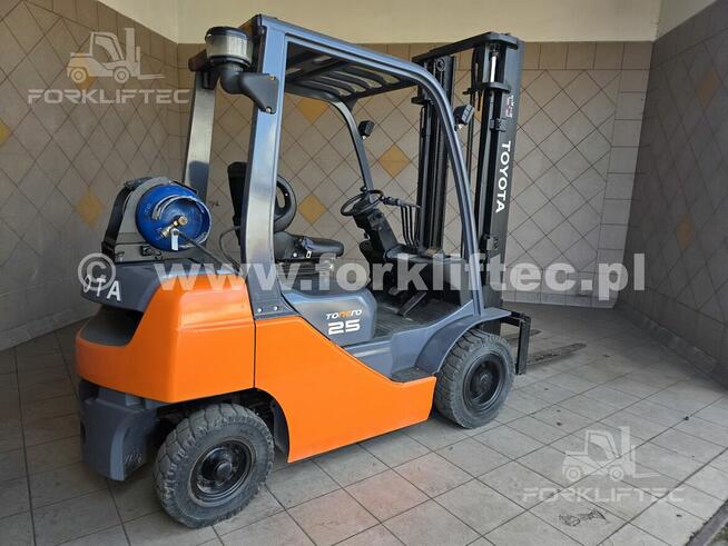 Wózek Widłowy TOYOTA 8FGF25, V 3700 mm, TOYOTA 8FG25 Linde