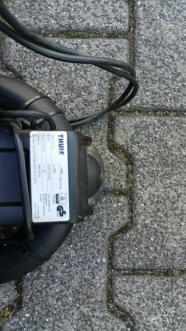 Bagażnik hak Thule Easy Fold 931 2 rowery 13pin, 60kg st.bdb