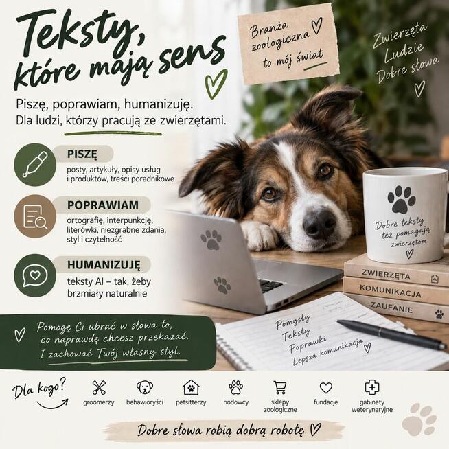 Korekty i humanizacja tekstów