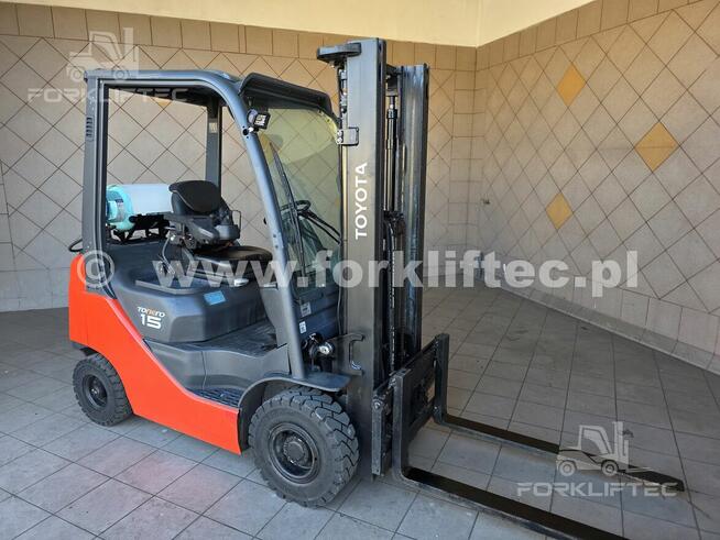 Wózek widłowy TOYOTA 8FGF15 wolny skok 8FG15 widlak Linde