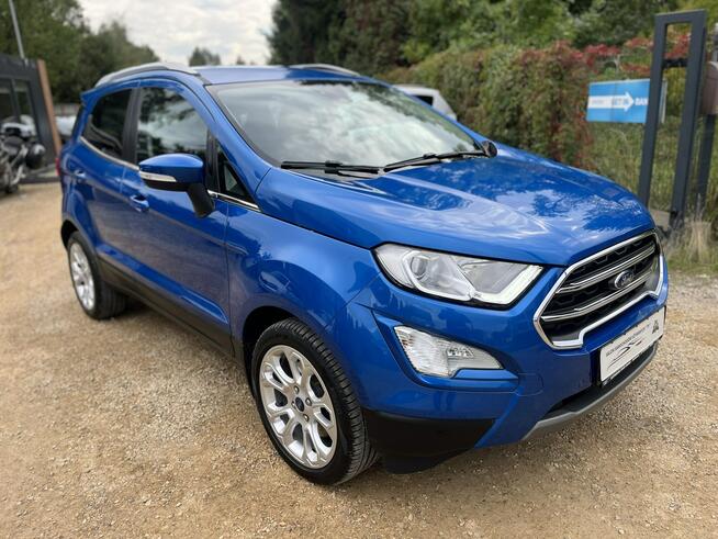 Ford EcoSport 1.0 Grzane Skóry Kamera Czujniki Alu KS Serw Stan IDealny BEzwypad Opł