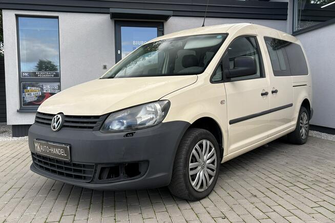 Volkswagen Caddy LONG 2.0 TDI | 7-OSOBOWY | PLATFORMA INWALIDZKA | Stan BDB | DSG |