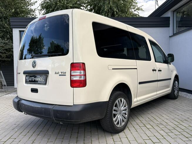 Volkswagen Caddy LONG 2.0 TDI | 7-OSOBOWY | PLATFORMA INWALIDZKA | Stan BDB | DSG |