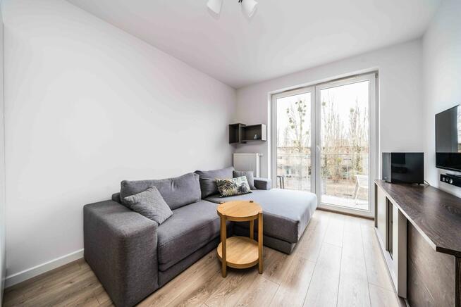 Urządzone 2 pokoje balkon Wilda