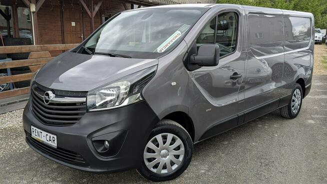 Opel Vivaro 1.6CDTi Long*125PS*BUS 3-Osoby Bezwypadkowy Klima Serwis*GWARANCJA 24M