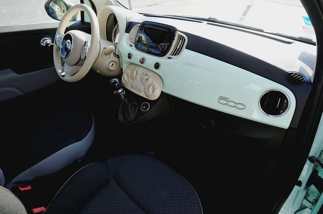 Fiat 500 salon Polska, seria 4, piękny kolor, 1.2 beznyna