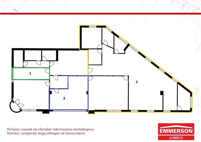Lokal 289,03 m2 - I piętrze - Wola Duchacka