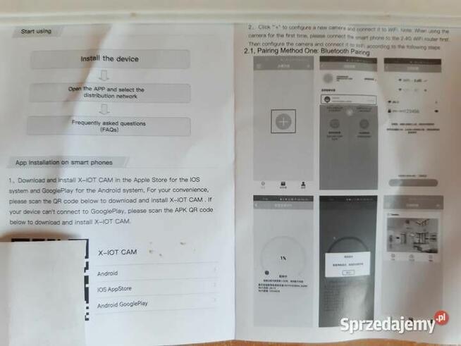 Kamera wifi obrotowa - wewnętrzna