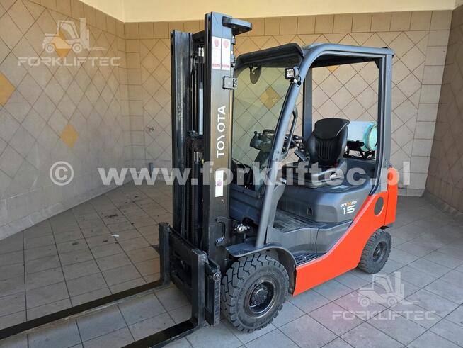 Wózek widłowy TOYOTA 8FGF15 wolny skok 8FG15 widlak Linde