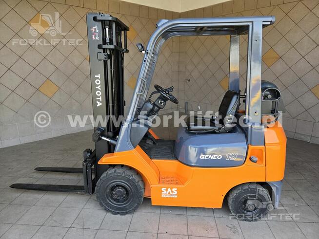 Wózek Widłowy TOYOTA 7FG18 Drive in 7FGF18 przesuw widlak