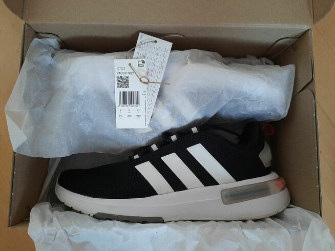 Buty sneakersy Adidas Racer TR23 r. 42 26.5cm IG7323 czarne