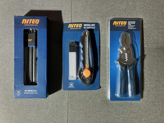 NITEO TOOLS narzędzia ręczne – duży zestaw narzędzi!