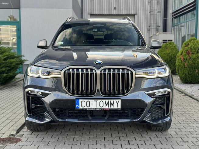 BMW X7 M50d. Polska, Sky Lounge, Masaże, Executive Drive Pro, Hak, FV 23%.