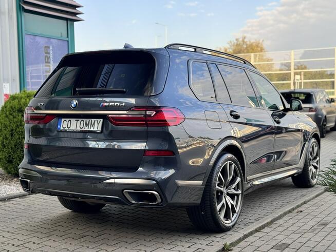 BMW X7 M50d. Polska, Sky Lounge, Masaże, Executive Drive Pro, Hak, FV 23%.