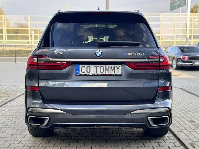 BMW X7 M50d. Polska, Sky Lounge, Masaże, Executive Drive Pro, Hak, FV 23%.