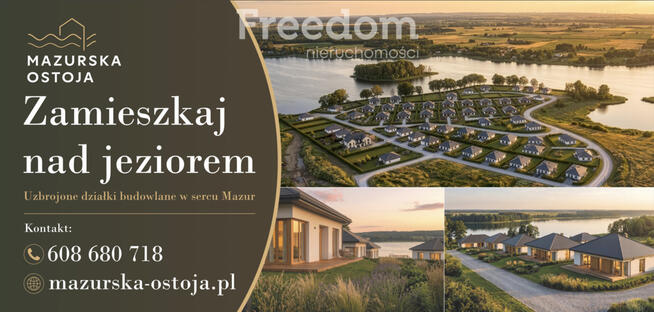 Działki nad jeziorem Iławskim
