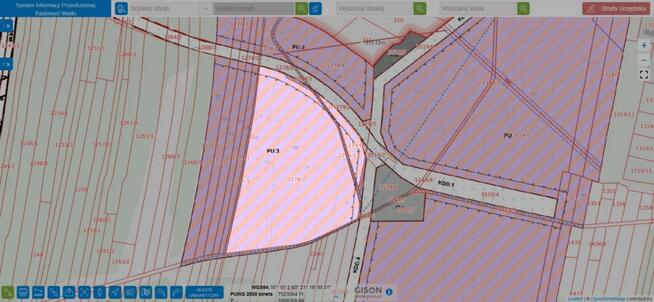 Działka przemysłowa | 5,5 HA | Podborze | Mielec | Strefa ekonomiczna