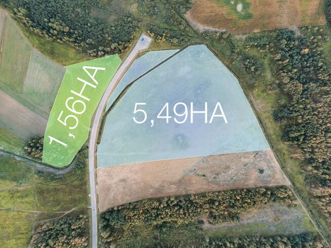 Działka przemysłowa | 5,5 HA | Podborze | Mielec | Strefa ekonomiczna