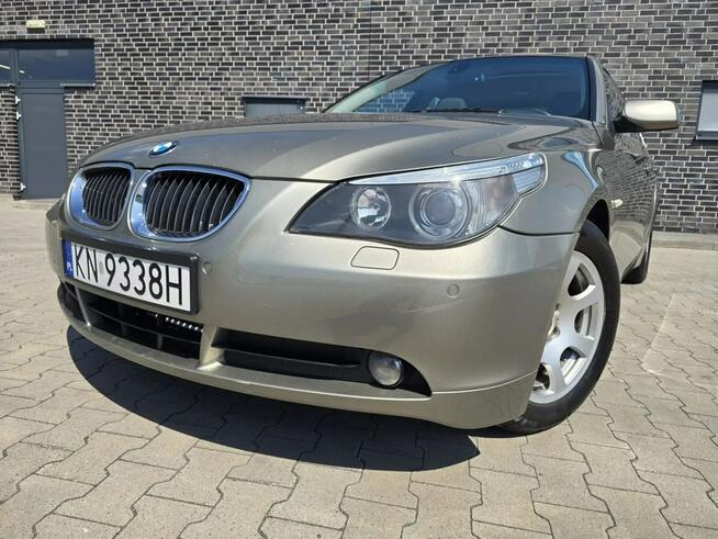 BMW M550i 525i 177KM Automat AluR16 Nowe Opony Klima Sprawna+Grzane Fotele/Kiera