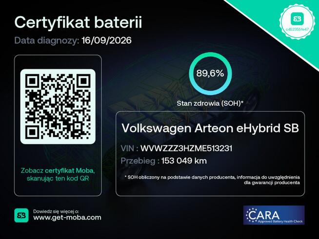 Volkswagen Arteon Shooting Brake PHEV automat skóra/alcantara full LED navi virtual cocpit panorama