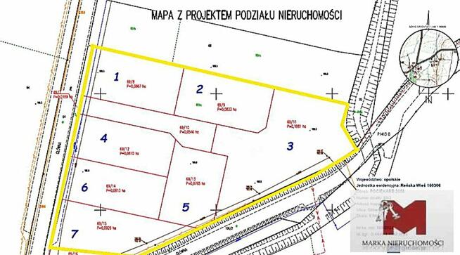 Działka budowlana Bytków gm. Reńska Wieś Bytków, Główna