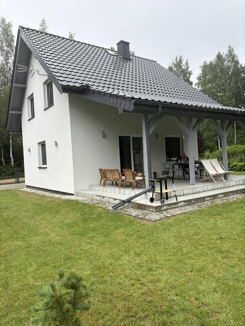Mazury, domek w lesie, nad jeziorem, Masuriamiracle