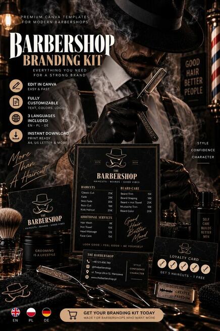 Projektowanie graficzne dla firm | Branding, menu, wizytówki