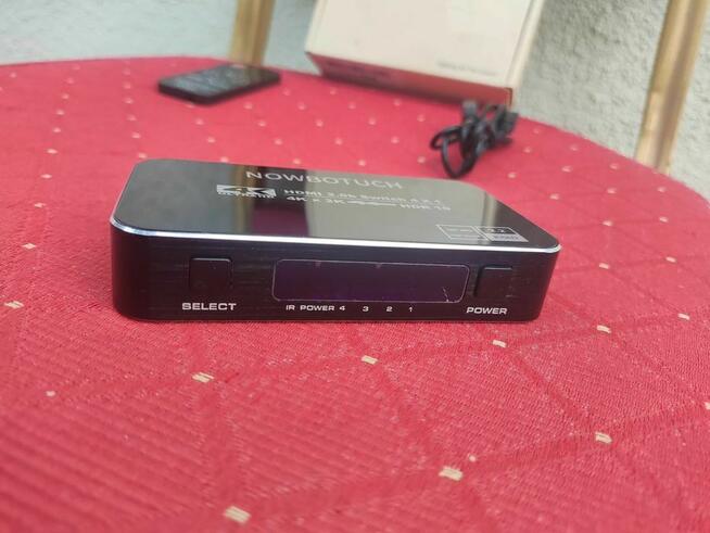 Rozdzielacz HDMI HD Przełącznik Switch przejściówka konsoli