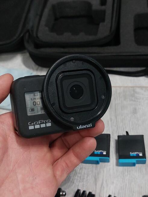 Gopro 8 + gimbal + zestaw
