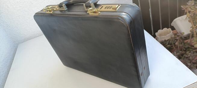 Piękna unikatowa Vintage niemiecka aktówka dyplomatka FRANZE