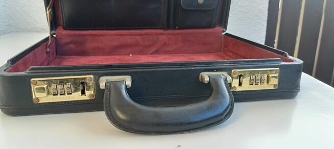 Piękna unikatowa Vintage niemiecka aktówka dyplomatka FRANZE