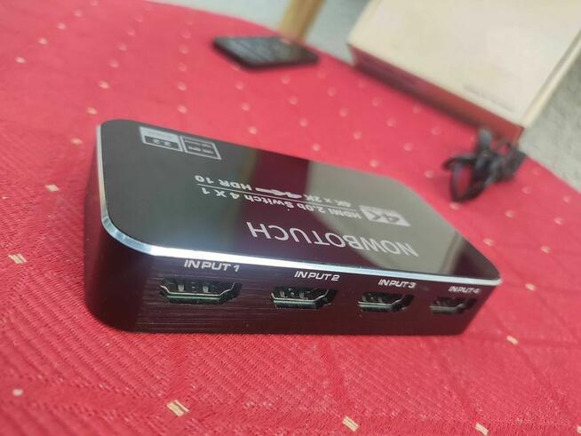 Rozdzielacz HDMI HD Przełącznik Switch przejściówka konsoli