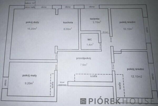4-pokojowe mieszkanie na Bielanach