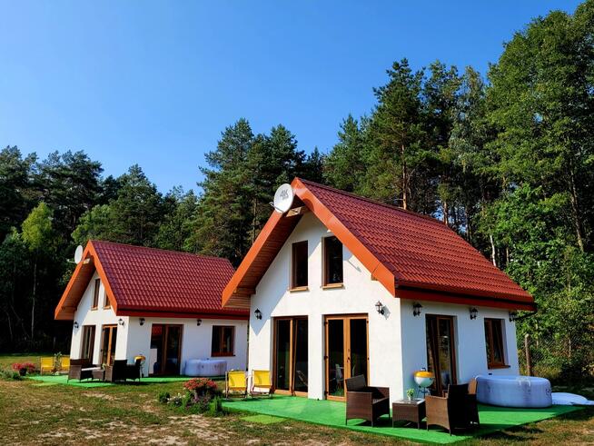 Sprzedam gotowy biznes: 1,5ha+ dom 120m2+ 2x domki