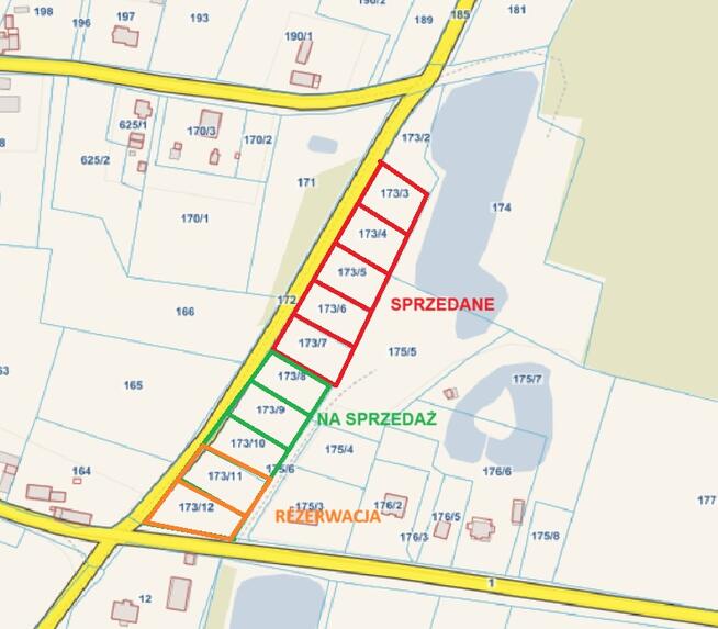 Działki budowlane w spokojnej okolicy