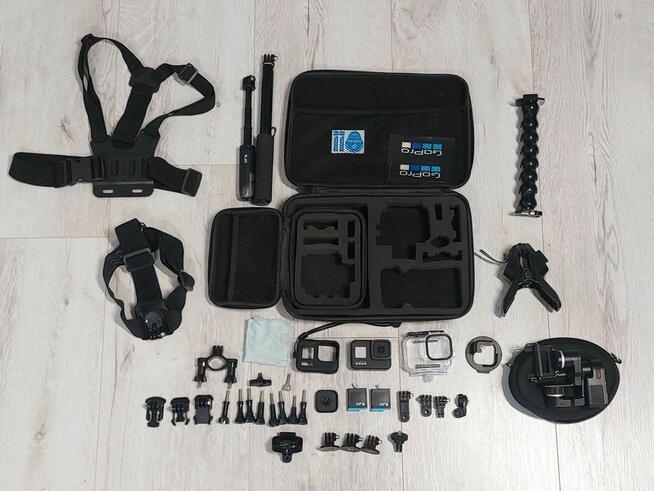 Gopro 8 + gimbal + zestaw