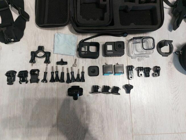Gopro 8 + gimbal + zestaw