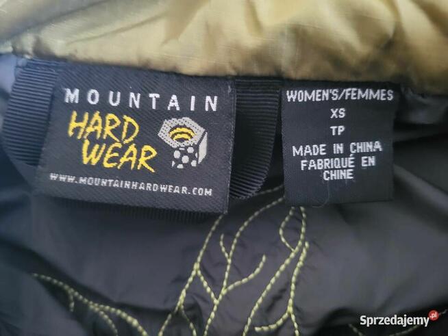 Mountain Hardwear kurtka puchowa (34/XS) Oliwkowa