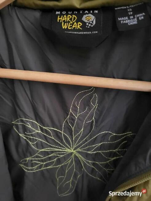 Mountain Hardwear kurtka puchowa (34/XS) Oliwkowa