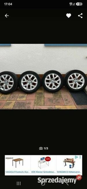 Koła alufelgi 17 BMW X1 F48 X2 F39 5x112 + OPONY Pirelli