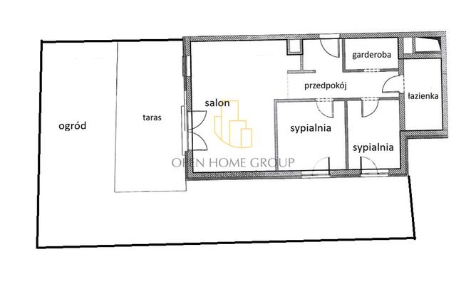 Nowoczesne 3-pok mieszkanie z ogrodem+parking!!