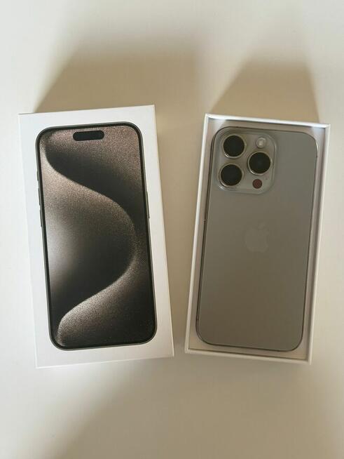 Syndyk sprzeda - telefon komórkowy iPhone 15 Pro 256 GB
