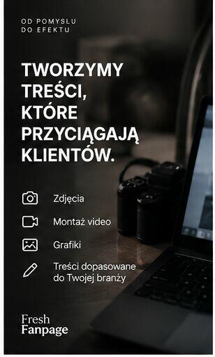 Prowadzenie Facebooka i Instagrama dla firm | rolki, grafiki